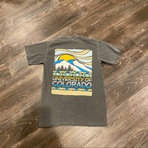 CU Boulder Comfort Colors Tee